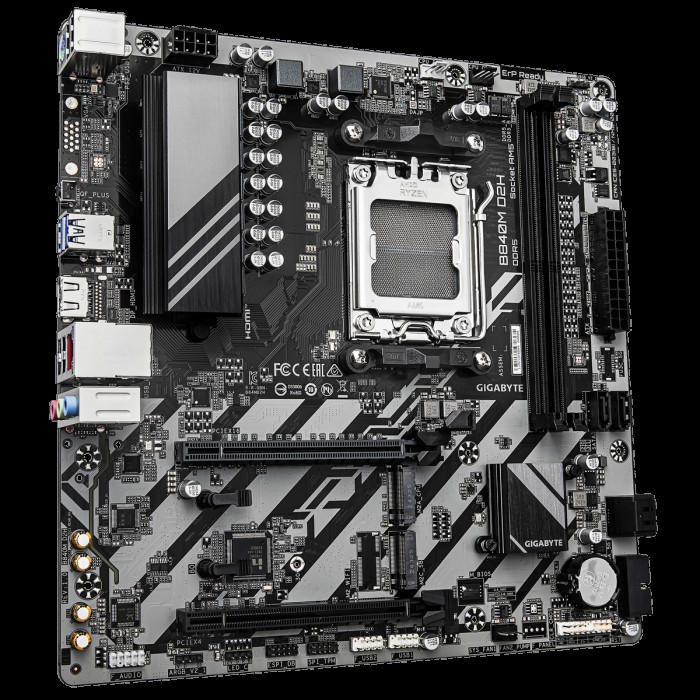 Материнская плата Gigabyte B840M D2H,