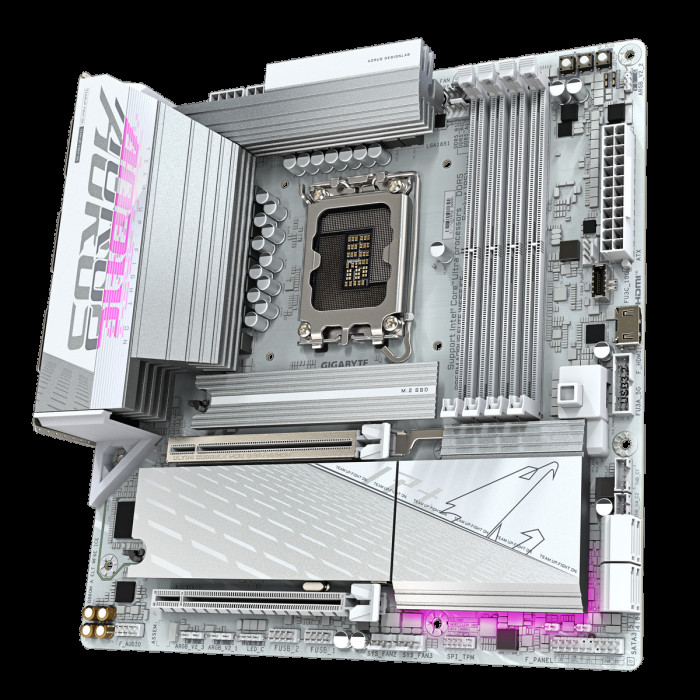 Материнская плата Gigabyte B860M AORUS ELITE WIFI6E ICE,