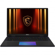 Ноутбук MSI Titan 18 HX AI A2XWJG-206RU Intel Core Ultra 9 285HX/64Gb (2*32 D5)/SSD4Tb/RTX5090 24Gb (175W)/18'/IPS/MiniLED/WQUXGA/3840x2400/120Hz/Win11/RJ-45/Black/3.6kg