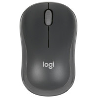 Мышь Logitech M186 черный/серый оптическая (1000dpi) беспроводная USB2.0 для ноутбука (2but)