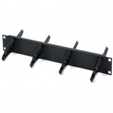 Кабельный организатор с пластиковыми кольцами Hyperline CM-2U-PL-DBL , двухсторонний, 19', 2U