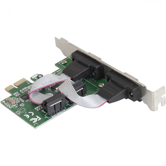 Контроллер Exegate Контроллер ExeGate EXE-307 (PCI-E, 2*COM port) (117266)