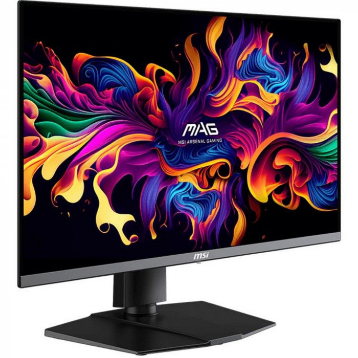 Монитор 26.5' MSI MAG 272UP QD-OLED X24  QD-OLED, 3840x2160, 240Hz, 0,03ms, 250сd/m, 1500000:1, HDR10 | 2xHDMI(2.1), DP(1.4a), Type-C(PD-15W) | HAS, Pivot, Swivel, InPSU, Vesa 100, Black