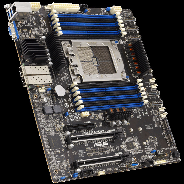 Материнская плата ASUS S14NA-U12 LGA4844 CEB 12xDDR5 2xPCIEx16 PCIEx8 2xM.2 VGA 2x25GLAN