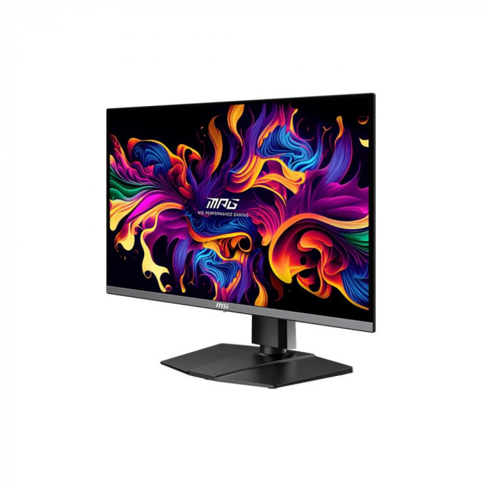 Монитор 26.5' MSI MPG 271QRX QD-OLED  QD-OLED, 2560x1440, 360Hz, 0,03ms, 250сd/m, 1500000:1, HDR10 | 2xHDMI(2.1), DP(1.4a), Type-C(PD-98W), 2xUSB2.0 | HAS, Pivot, Swivel, InPSU, Vesa 100, Black
