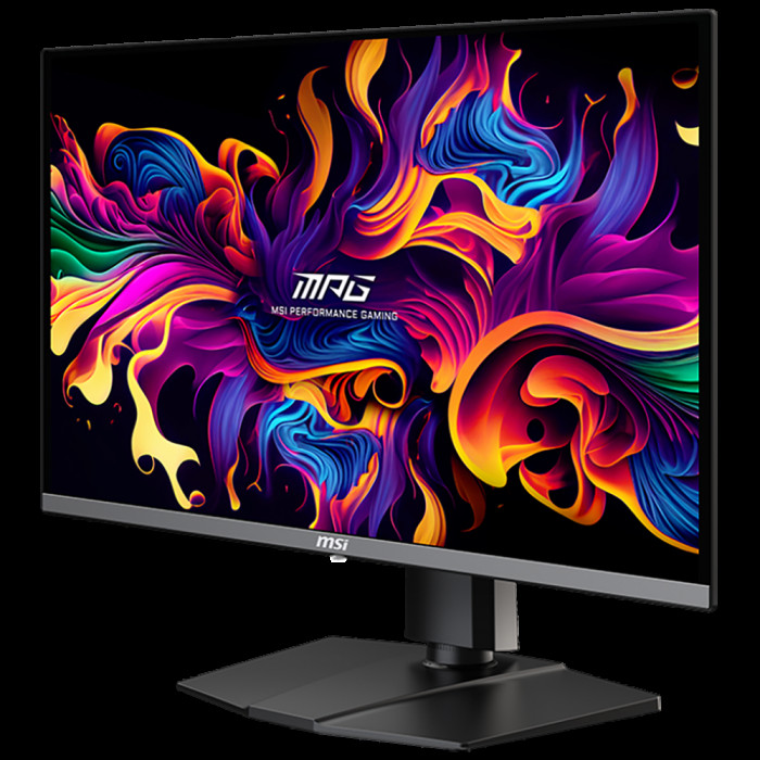 Монитор 26.5' MSI MPG 272URX QD-OLED  QD-OLED, 3840x2160, 240Hz, 0,03ms, 250сd/m, 1500000:1, HDR10 | 2xHDMI(2.1), DP(2.1a), Type-C(PD-98W), 2xUSB3.2 | HAS, Swivel, InPSU, Vesa 100, Black