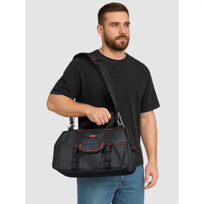 Сумка для инструментов Deli DL430905 'Black Edition'