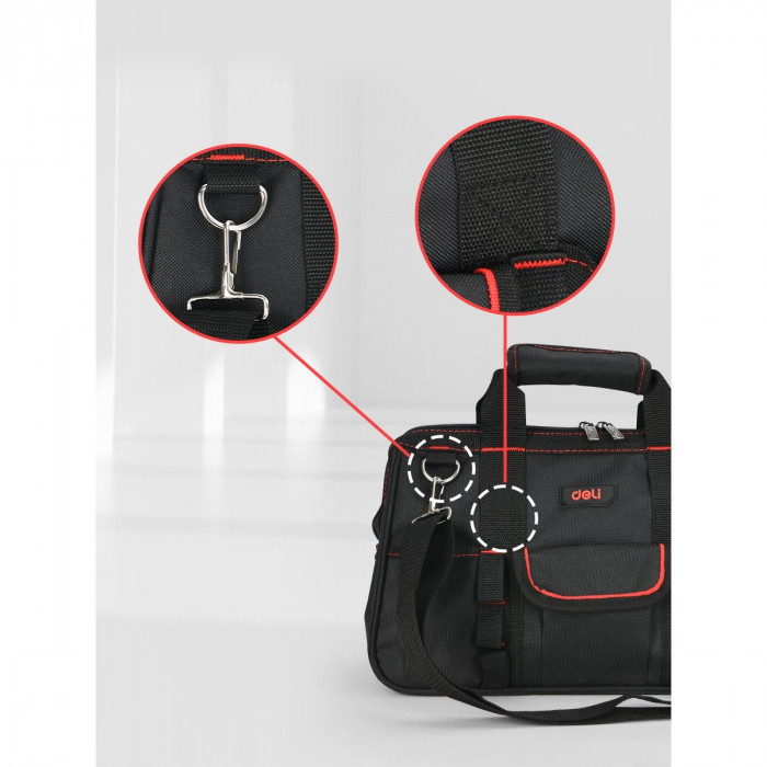 Сумка для инструментов Deli DL430905 'Black Edition'