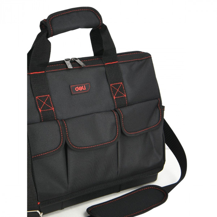 Сумка для инструментов Deli DL430901 'Black Edition'