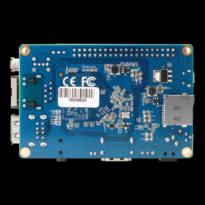 Одноплатный компьютер Orange Pi Orange Pi PC Plus RAM 1GB, 8GB eMMC flash