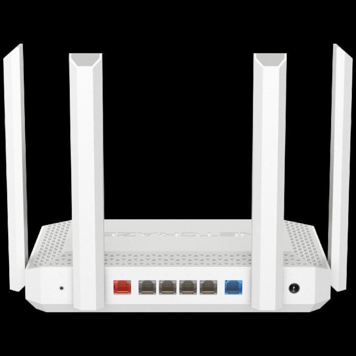 Маршрутизатор (Keenetic) Netcraze Ultra (NC-1812) Мультигигабитный интернет-центр с Mesh Wi-Fi 7 BE7200,  Smart-коммутатором 1×10G, 1×2.5G и 4×1G, многофункциональными портами USB 3.2 и 2.0