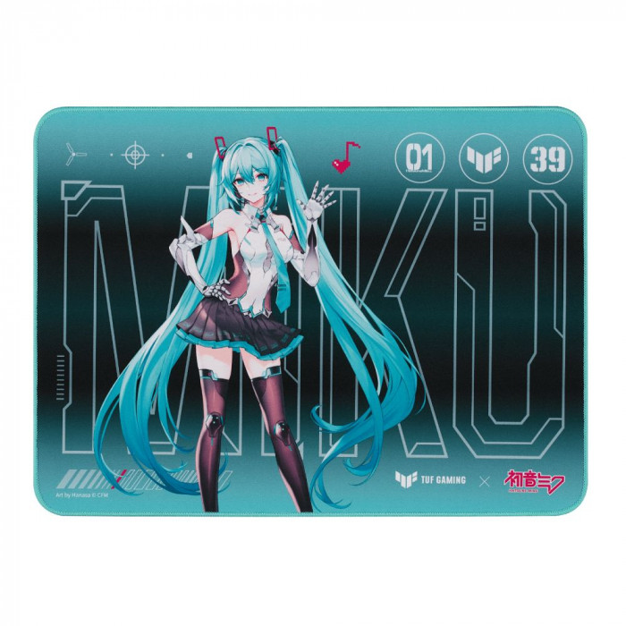 Коврик ASUS NC19 TUF GAMING P1 HATSUNE MIKU EDITION
