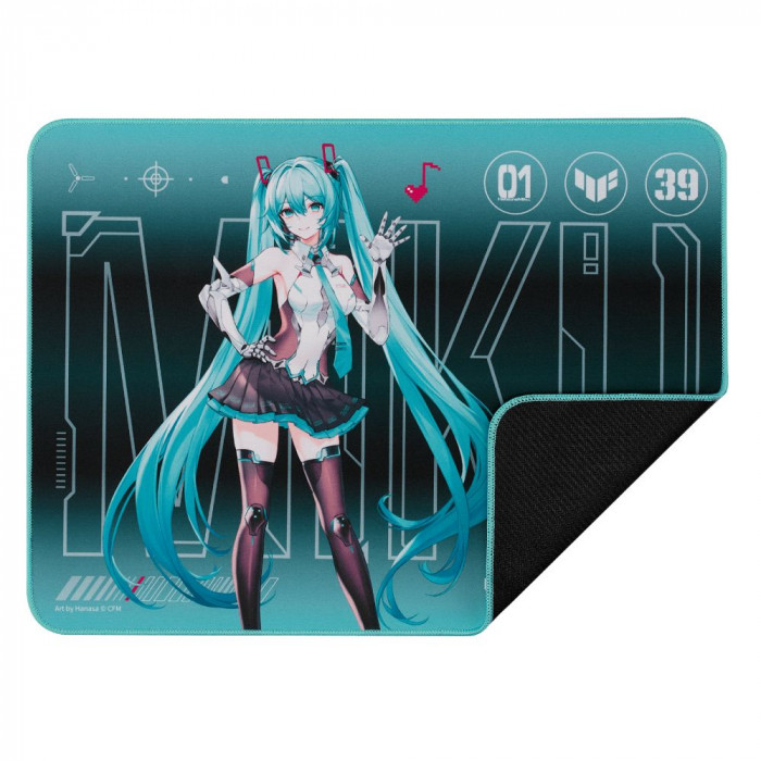 Коврик ASUS NC19 TUF GAMING P1 HATSUNE MIKU EDITION