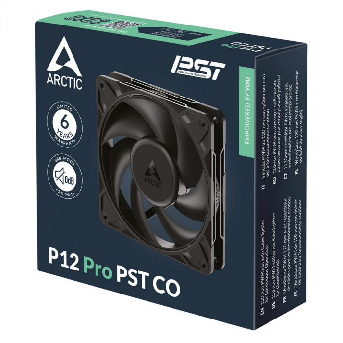 Вентилятор корпусной ARCTIC P12 Pro PST CO - retail (ACFAN00312A)