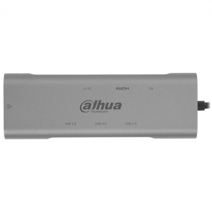 Концентратор Dahua 8-in-1 Docking station 8 in 1 USB 3.1 Type-C to USB 3.0 + HDMI + RJ45 + SD/TF + PD Docking Station