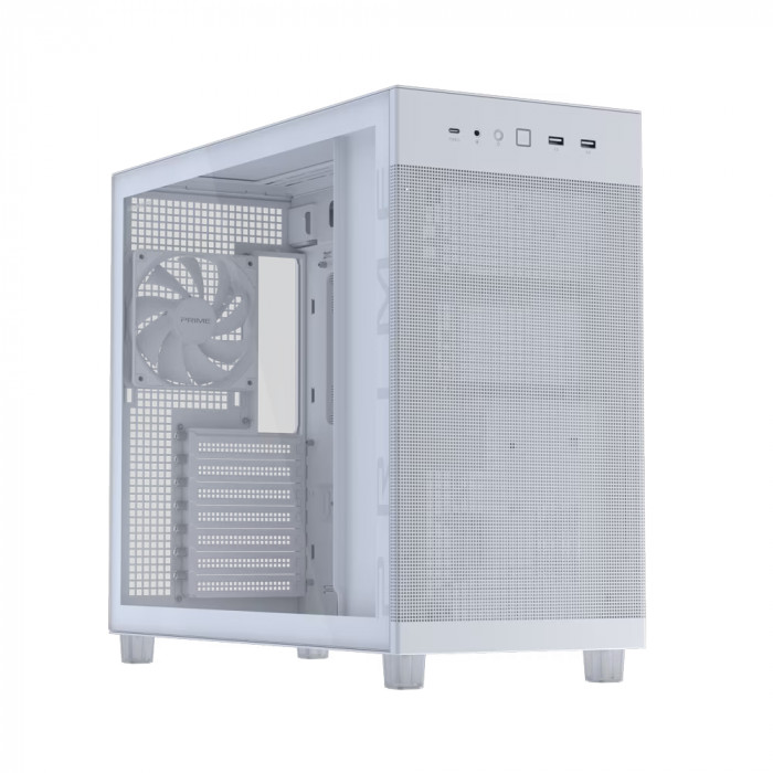 Корпус для ПК ASUS PRIME AP303 TG WHITE (90DC00V3-B39010)
