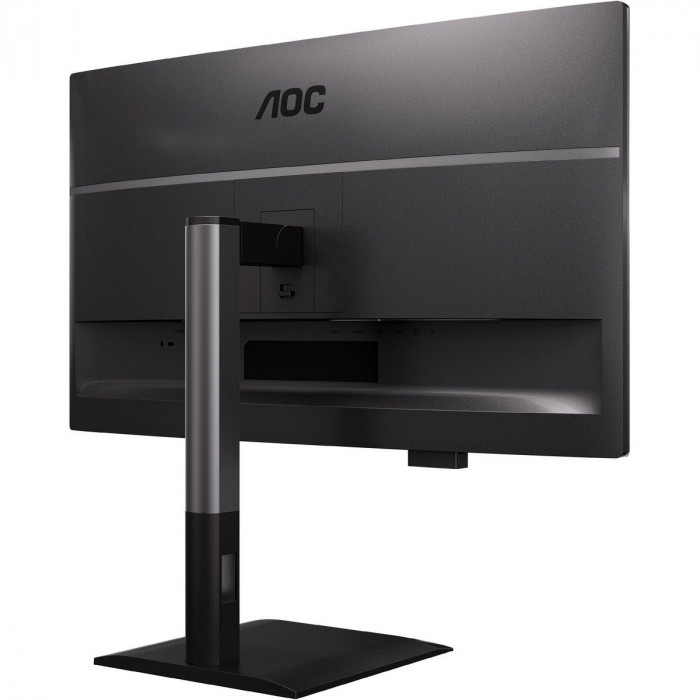 Монитор 27' AOC Q27P4U  IPS, 2560x1440, 120Hz, 4ms, 350сd/m, 1500:1 | 2xHDMI(2.0), DP(1.2), Type-C(PD-15W), 3xUSB 3.2 | HAS, Pivot, Swivel, InPSU, Speakers, Vesa 100, Black