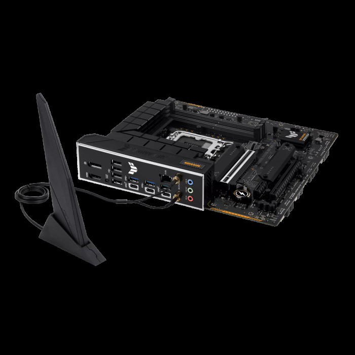 Материнская плата ASUS TUF GAMING B760M-BTF WIFI D4 LGA1700 mATX 4xDDR4 2xPCIEx16 PCIEx1 3xM.2 DP HDMI 2.5GLAN WiFi 6