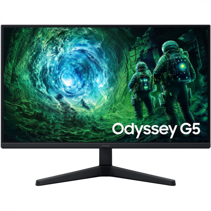 27' Монитор Samsung Odyssey G5 G53F S27FG532EI Black QHD (2560x1440), IPS, 200Hz, HDMIx2+DP