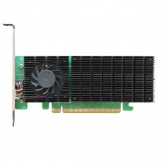 Плата расширения HighPoint SSD7502,  PCIe 4.0 x16,  Ports: 2x M.2 (2242/2260/2280/22110), Board: LowProfile, Bootable, RAID: 0,1, ADD IN CARD