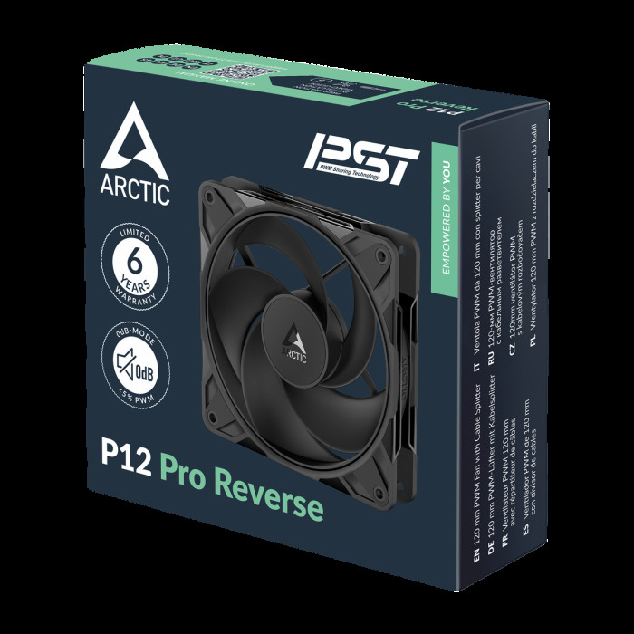 Вентилятор корпусной ARCTIC P12 Pro Reverse - retail  арт.   (ACFAN00331A)