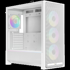 Корпус для ПК Ocypus Delta-C70-WHG400XX-GL Case  Delta C70 WH ARGB EATX / win / white / 4 ARGB fans / no PSU