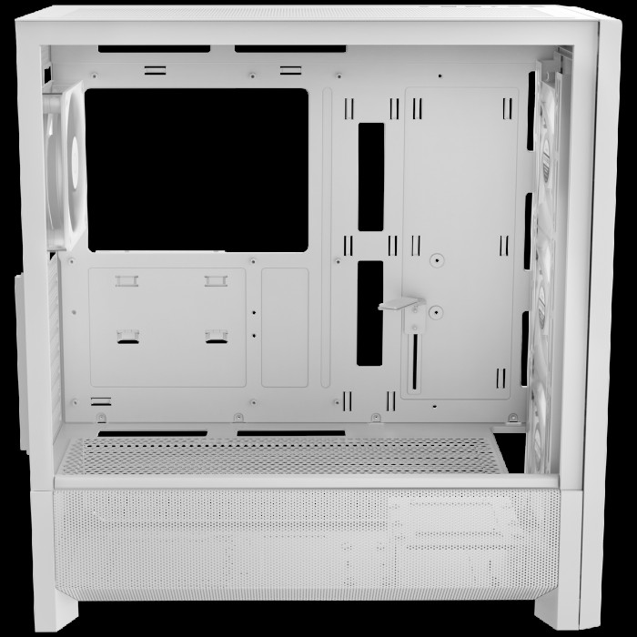 Корпус для ПК Ocypus Delta-C70-WHG400XX-GL Case  Delta C70 WH ARGB EATX / win / white / 4 ARGB fans / no PSU