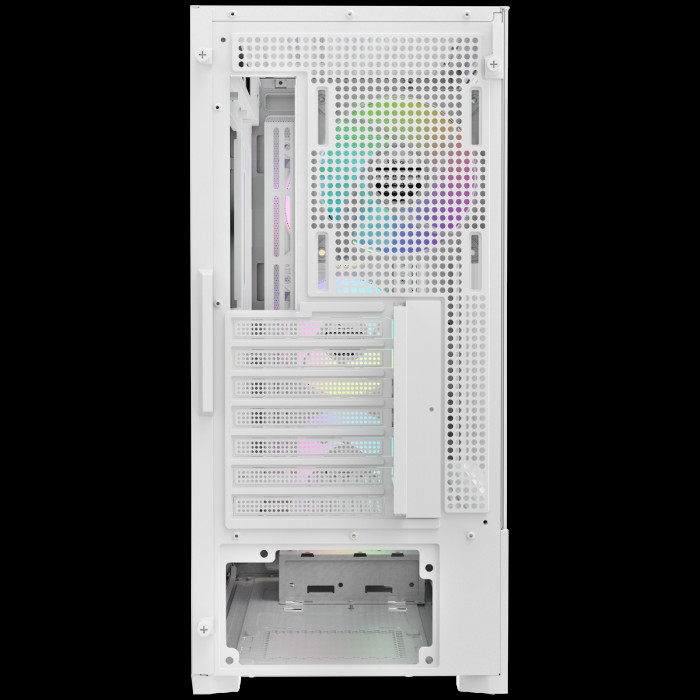 Корпус для ПК Ocypus Delta-C70-WHG400XX-GL Case  Delta C70 WH ARGB EATX / win / white / 4 ARGB fans / no PSU