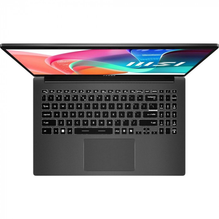 Ноутбук MSI Modern 15 F1MXG-1279XRU Intel Core 5 120U/16Gb (2*8 D5)/SSD512Gb/15.6'/IPS/FHD/1920x1080/60Hz/NoOS/RJ-45/Platinum Gray/1.7kg