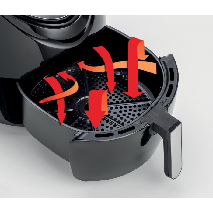 Аэрогриль Ariete 00C461800AR0 4618 дизайнерский, 5,5л, черный