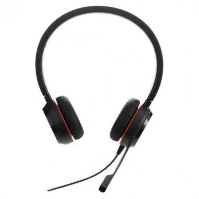 Проводная гарнитура Jabra Evolve 20 SE, Stereo MS, USB C/A adapter, Leather (PN:4999-823-369)