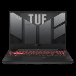 Ноутбук ASUS TUF Gaming A17 FA707NUG AMD Ryzen 7 7445HS/16Gb (D5)/SSD512Gb/RTX4050 6Gb (115W)/17.3'/IPS/FHD/1920x1080/144Hz/NoOS/RJ-45/Mecha Gray/2.6kg