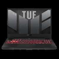 Ноутбук ASUS TUF Gaming A17 FA707NUG AMD Ryzen 7 7445HS/16Gb (D5)/SSD512Gb/RTX4050 6Gb (115W)/17.3'/IPS/FHD/1920x1080/144Hz/NoOS/RJ-45/Mecha Gray/2.6kg