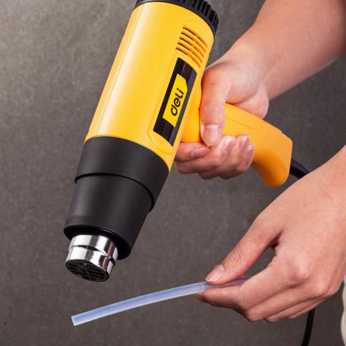 Фен технический Deli DL391202 (2000Вт, рабочая температура 100...650 град.)