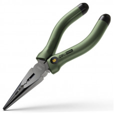 Длинногубцы Deli Home Series Green HT2106L 160мм, эксклюзивный дизайн, рукоятка из высококачественного софттач пластика