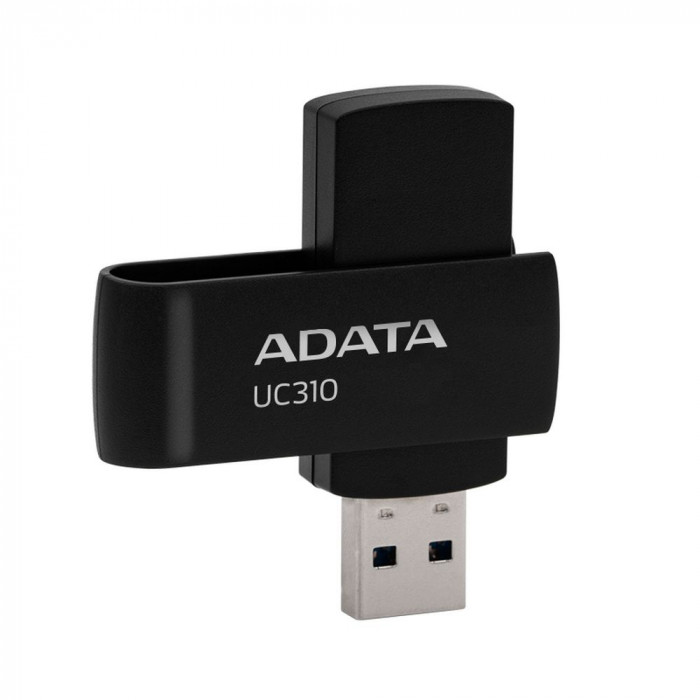 USB накопитель ADATA 256GB USB 3.2 Gen1 UC310-256G-RBK Black