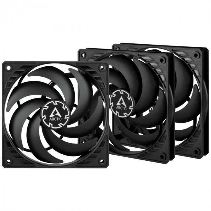 Вентилятор Arctic Cooling ARCTIC P12 SLIM PWM PST Вентилятор корпусной  -3 Pack  (ACFAN00275A)