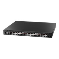 Коммутатор Edge-corE 48 x GE + 2 x 10G SFP+ ports + 1 x expansion slot (for dual 10G SFP+ ports) L3 Stackable Switch, w/ 1 x RJ45 console port, 1 x USB type A storage port, RPU connector, Stack up to 4 units Edge-corE ECS4620-52T