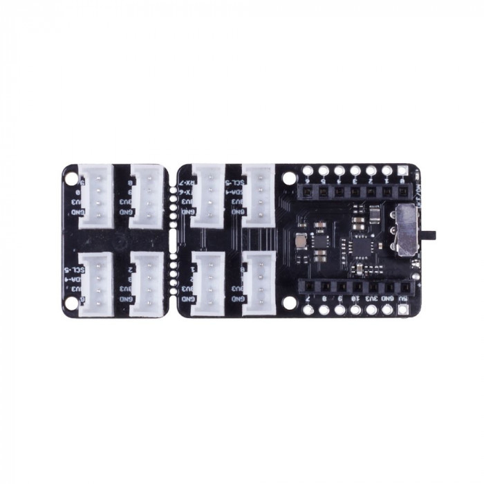 Плата интерфейсная Seeed 103020312 Grove Shield for Seeeduino XIAO - with embedded battery management chip