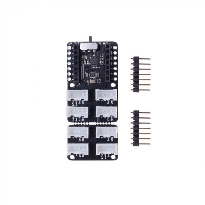 Плата интерфейсная Seeed 103020312 Grove Shield for Seeeduino XIAO - with embedded battery management chip