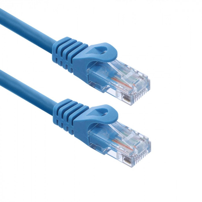 Патч-корд ACD-LPU5E-15L  Cat5e UTP 24AWG 4Pair, 7/0.18мм CCA Синий,1.5м, (741494)