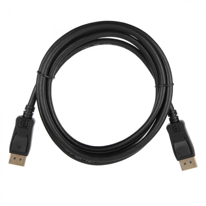 Кабель ACD-DDPM4-18B |ACD-DDPM4-18B| DisplayPort 1.4, Golden Plated,20m/20m, Черный, 1.8м (742408)