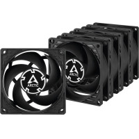Вентилятор корпусной ARCTIC Cooling P8 Value Pack (Black/Black) (5pc)  (ACFAN00153A) (702065)