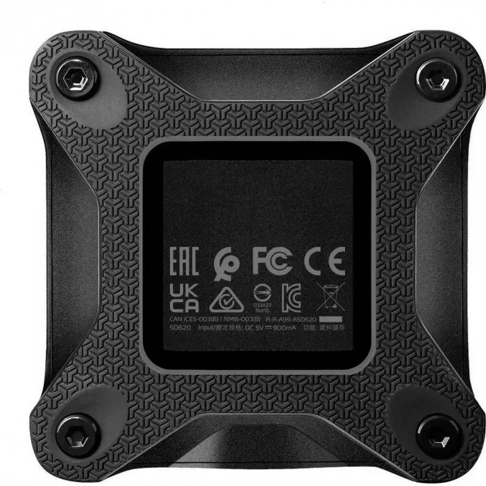 Твердотельный накопитель SSD ADATA 2.5' 512GB SD620 BLACK  USB 3.2 Gen 2, 520/460