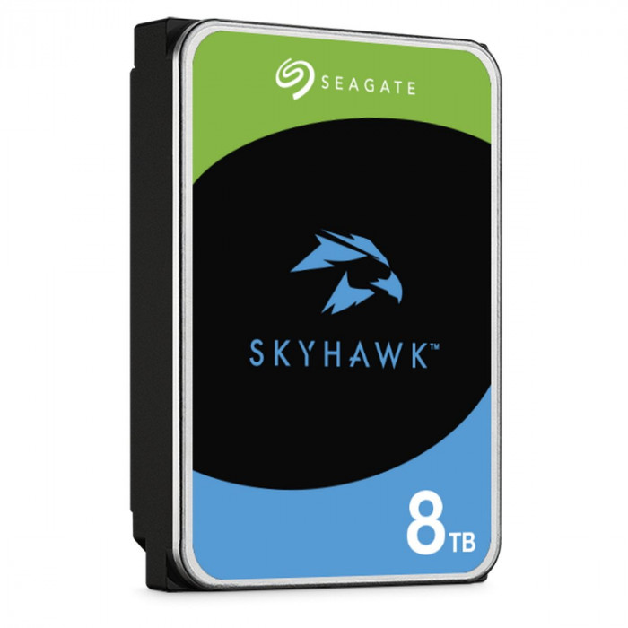 Жесткий диск Seagate 3.5' 8TB SkyHawk Surveillance HDD ST8000VX009 SATA 6Gb/s, 5400rpm 256MB, 24x7,