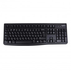 Клавиатура Logitech K120 for Business |920-002522| черная, офисная, 104 клавиши, защита от воды, USB 1,5м, brown box, (021419)