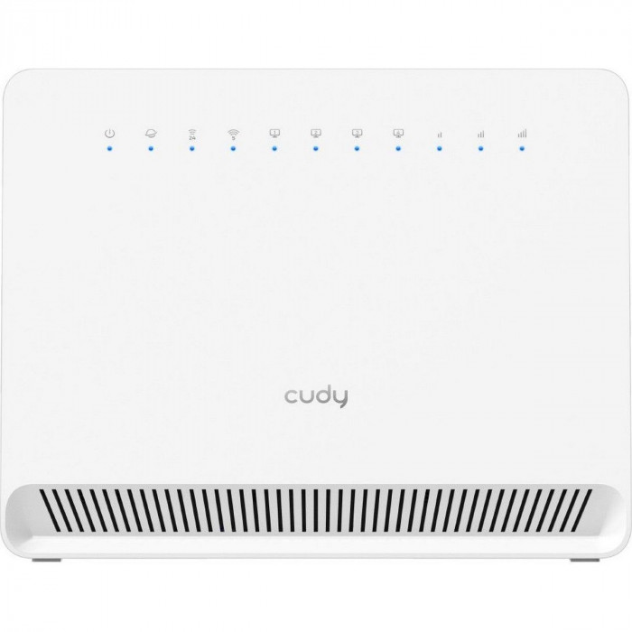 Модем CUDY AC1200 Wi-Fi 4G LTE-Cat6 Gigabit Router, 4 10/100/1000M RJ45 Ports,  Nano SIM Slot, Quectel module inside,build-in 4G LTE modem, 300Mbps at 2.4GHz + 867Mbps at 5GHz, Internal Antennas,  PPTP/L2TP/OpenVPN/WireGuard VPN, DNS over Cloudflare/Googl
