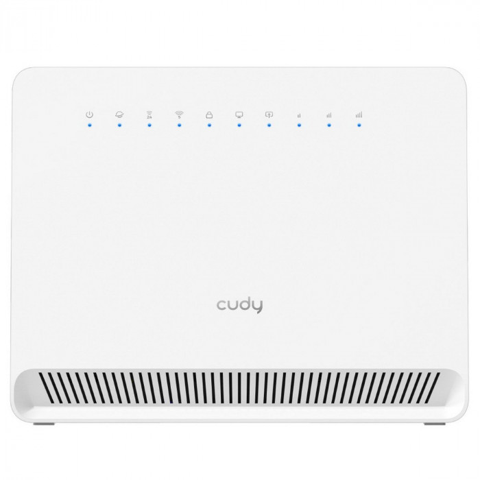 Модем CUDY AC1200 Wi-Fi 4G LTE-Cat4 Router, AC1200 Wi-Fi,  build-in 4G LTE modem,  4 10/100M RJ45 Ports,  Nano SIM Slot, 300Mbps at 2.4GHz + 867Mbps at 5GHz, Internal antennas,  PPTP/L2TP/OpenVPN/WireGuard VPN, DNS over Cloudflare/Google/Quad9, DDNS, SMS,
