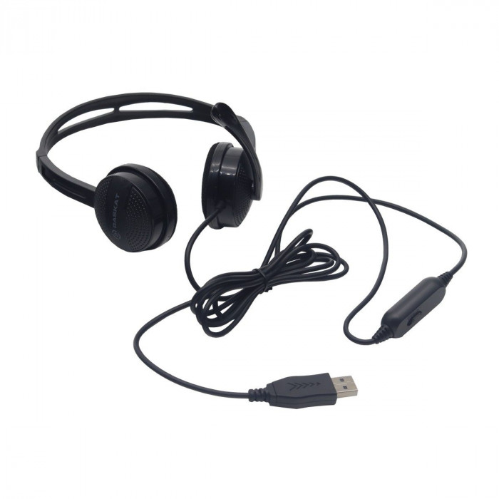 Наушники Raskat Standart 4U (50мм, 32Ом, 105Гц, 20-20000Гц, USB 2м)