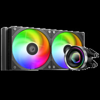 Вентилятор для процессора ID-Cooling FX240 INFINITY ARGB (Black) 300W all Intel/AMD
